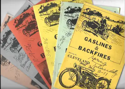Six great looking antique motorcycle magazines / digests! These are the Spring 1985, Summer 1985, Fa...