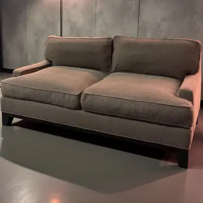 Urban Barn Patrick Square Arm Couch 100% Feather Fill Deep Seati, View more