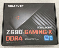 New! Gigabyte Z690 Gaming X DDR4 LGA1700 Motherboard