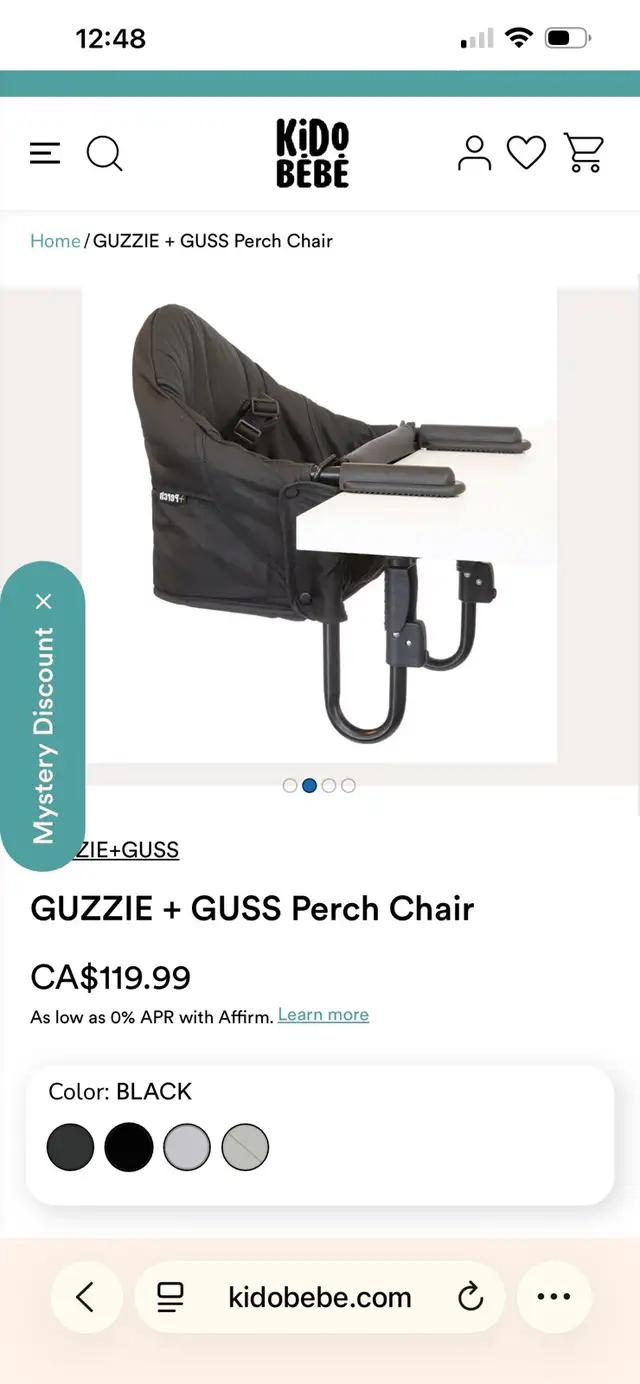 Guzzie + Guss Perch Chair