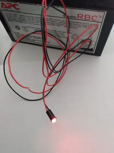 Lot de 40 ampoules LED 12V clignotant rouges pré-câblées  35'', View more