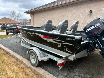 ONLY 71 hours of run time on boat and motor package. Mint 2005 Lund 1700 Explorer ss. Hardly driven....