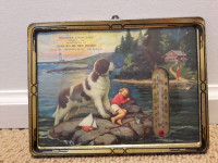 Vintage Advertising Thermometer from Nelson, BC