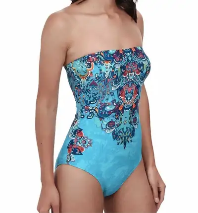 NEW Women's Teal Blue 1pc Swimsuit&nbsp;- Size 6, View more