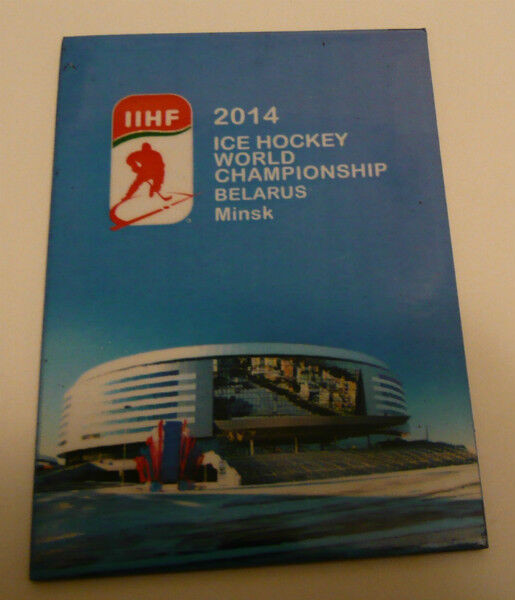 Fridge magnet: IIHF Ice Hockey World Championship 2014, Belarus in Arts & Collectibles in Winnipeg