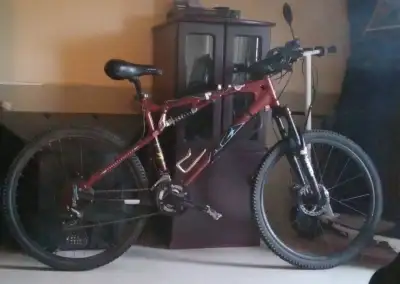 Velo k2 a double suspension frein a disque pas de rouille, View more