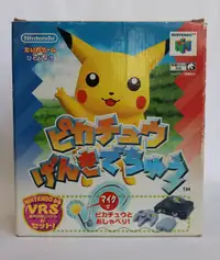 Hey You, Pikachu! Nintendo 64 Japanese Game Used CIB Pokémon N64