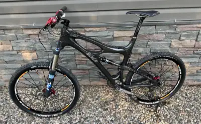 Ibis Mojo Carbon Fiber Full Suspension Mountain Bike L Mint, View more