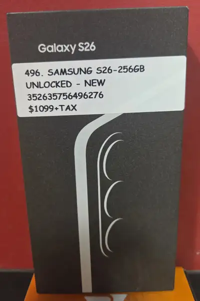 NEW - SAMSUNG S26 - 256GB , View more
