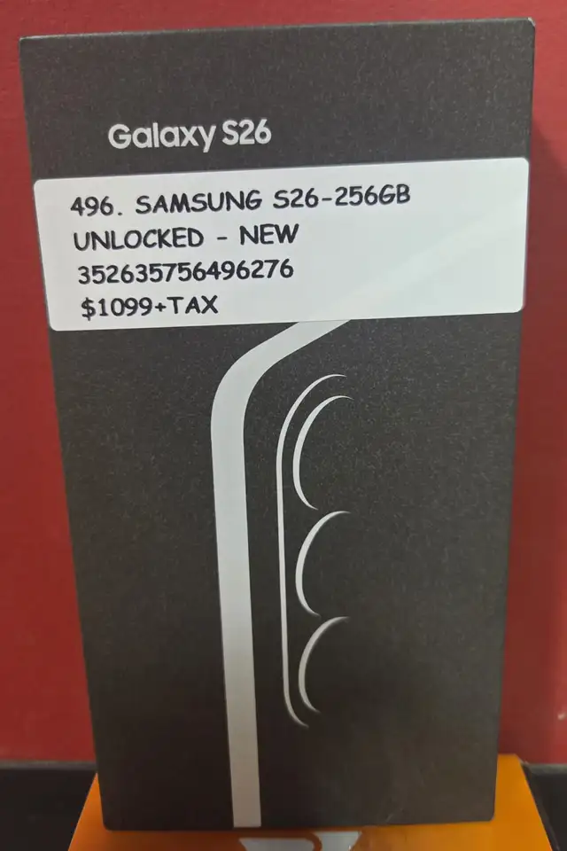 NEW - SAMSUNG S26 - 256GB  in Cell Phones in Ottawa - Image 2