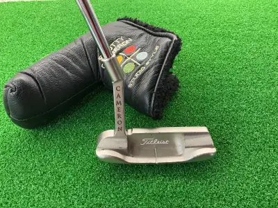 Scotty Cameron Pro Platinum putter., View more