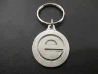'e' Key Tag and Key Ring.