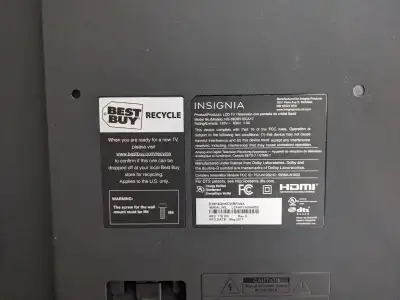 TV INSIGNIA ROKU 39" USED, GOOD, View more