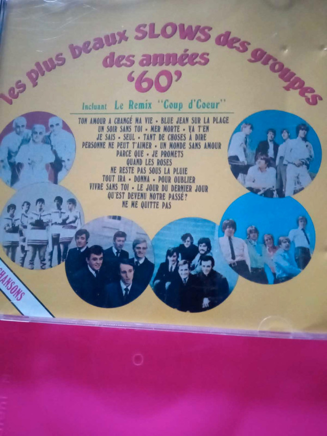 Les plus beaux slows des groupes des années 60  dans CD, DVD et Blu-ray  à Saint-Hyacinthe