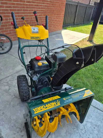 yardman 24" 2 stage snow blower 208cc, View more