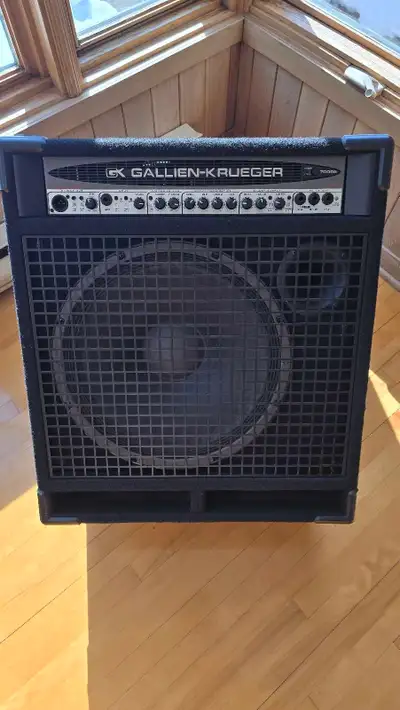 B1- Bass Amplifier Gallien-Krueger 700RB Mark-II Combo., View more