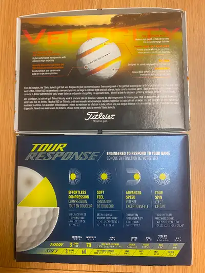 New Golf Balls / Taylormade & Titliest, View more