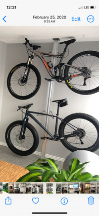 Bike rack stand / storage tree 