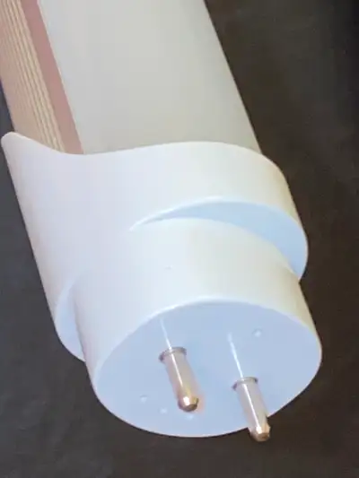 out of box LED fluorescent light tubes, frosted, dimmable, available as a single tube or panels of 5...
