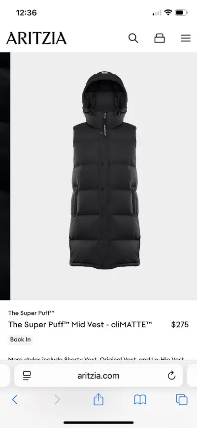 TNA VEST M, View more