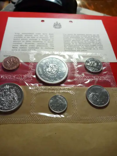 1964 Canada mint state set, View more