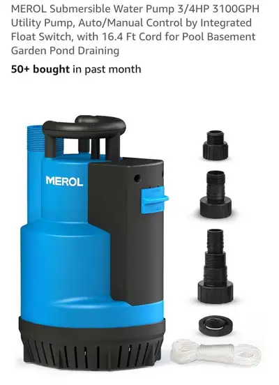 MEROL Water Pump, View more