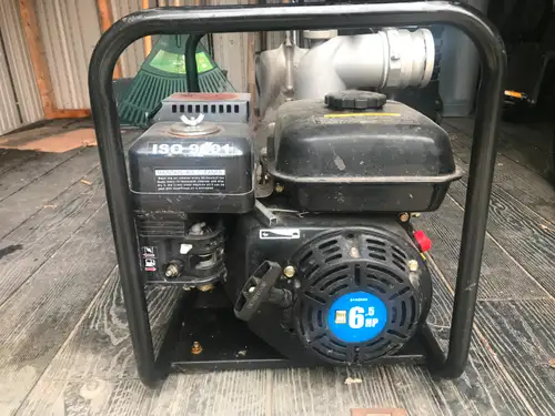 A complete package. This 3’ water pump has a rated displacement of 36 cubic meters per hour. Powered...