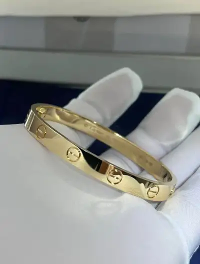 *For Sale: Authentic 1:1 Cartier Love Bracelet in 18kt Gold*, View more