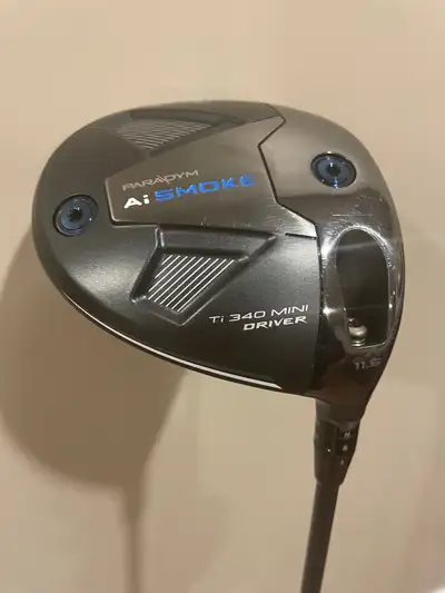 Callaway Paradym Ai Smoke Ti 340 Mini Driver (2024), View more