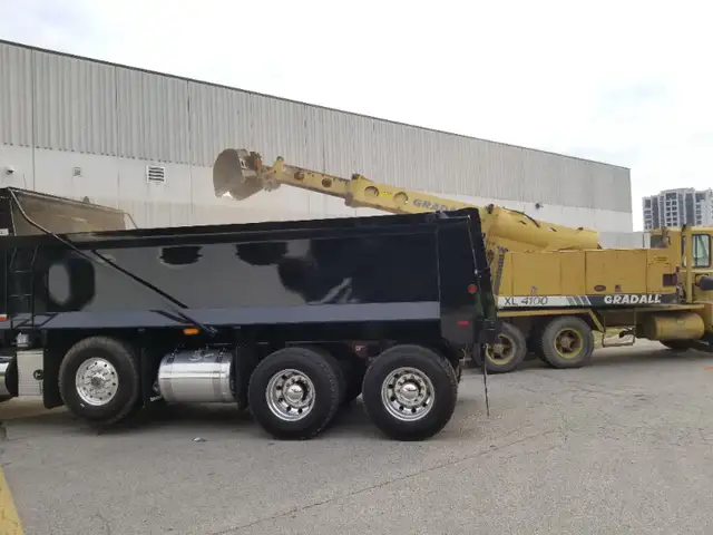 Dump truck service for demolition, pool digging, excavation,62863715136257123