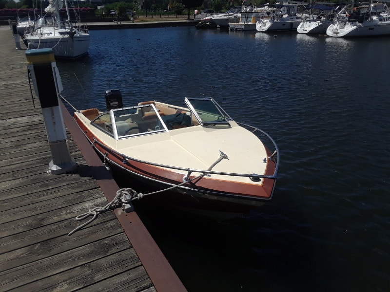 16 foot GREW BOAT WITH NEWER 90 HP MERC AND TRAILER Powerboats & Motorboats Barrie Kijiji