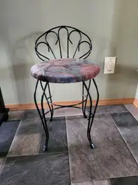 Estate Sale Adorable Vanity Chair 17" to Seat Height $50.00