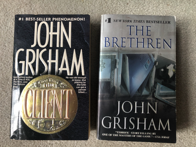BRAND NEW - JOHN GRISHAM NOVELS - THE CLIENT, THE BRETHREN, View more