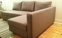 Love seat   Chaise (storage) $400 (like new)!!!!