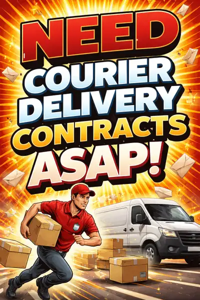 COURIER DELIVERY CONTRACTS NEEDED, View more