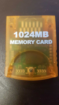 Mcbazel Game Memory Card 1024MB for Gamecube and Wii Console
