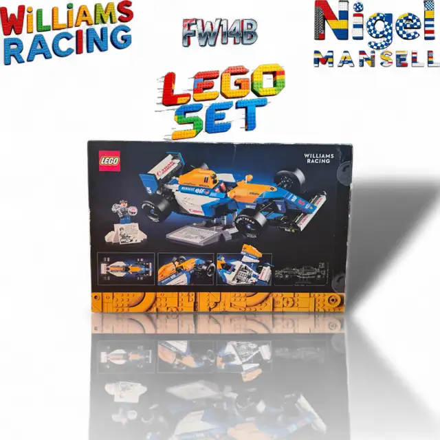 Williams Racing FW14B Nigel Mansell Lego Set