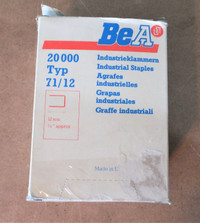 BeA Industrial Staples For Upholstery