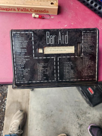 Bar aid.    