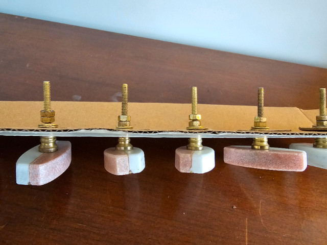 White pink and gold cabinet knobs in Other in Calgary - Image 3