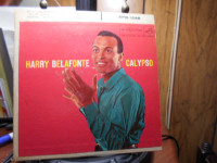 1-POCHETTE,2 DISQUES 45 TOURS HARRY BELAFONTE,CALYPSO 1956.