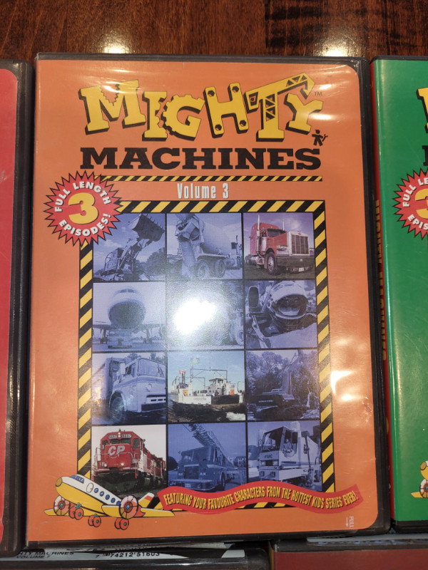 Might Machines DVD - Volumes 1 to 9 in CDs, DVDs & Blu-ray in Belleville - Image 4