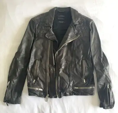 ALLSAINTS Men's Leather Jacket - XL, View more