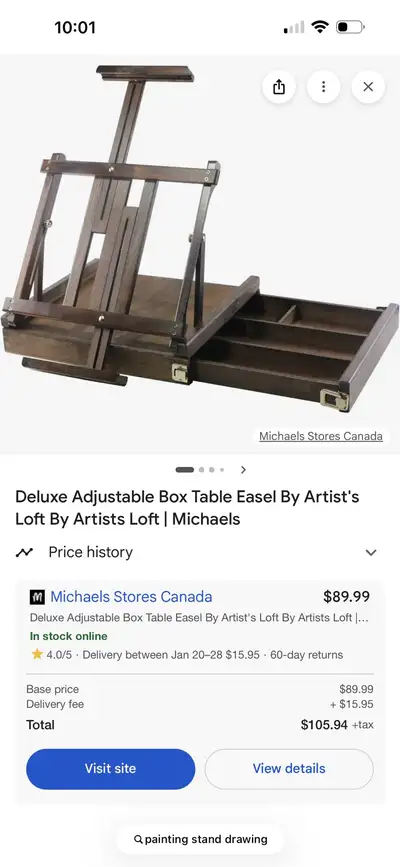 Artist's Loft Easel, View more