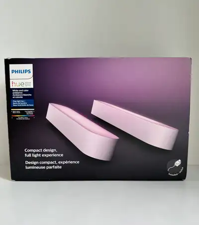 Philips Hue Play Light Bar White Double Pack., View more