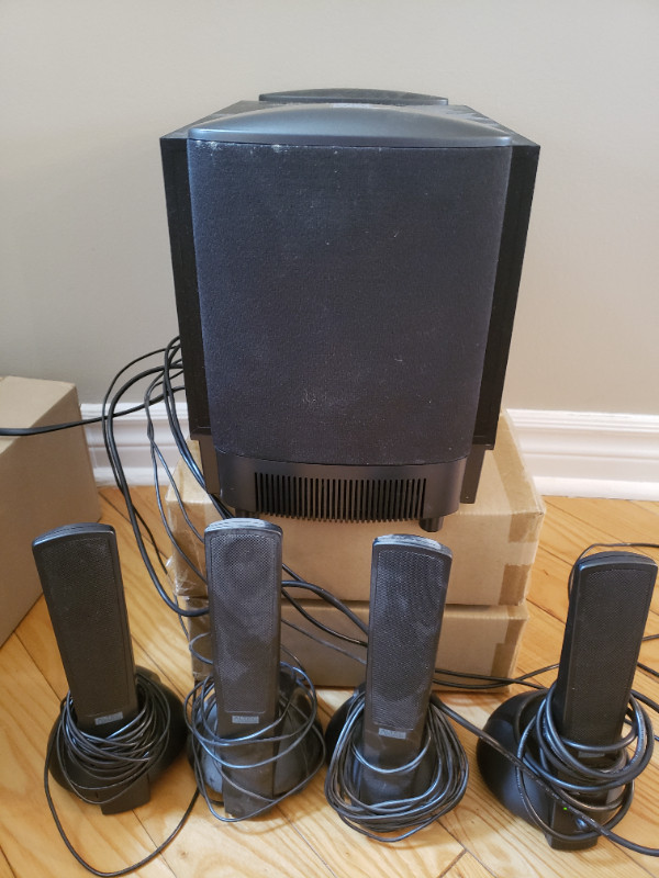 Altec Lansing Computer Gaming System Subwoofer Surround Speakers in Speakers, Headsets & Mics in Markham / York Region