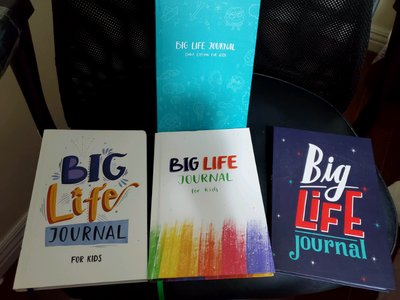 4 Big Life Journals Self Personal Development Educational Books, View more