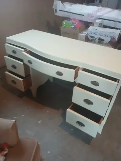 Solid wood desk, View more