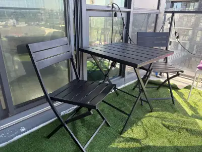 outdoor table and chairs bistro set, View more