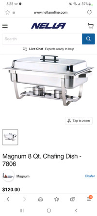 Rabco Magnum chafing warming steam table
